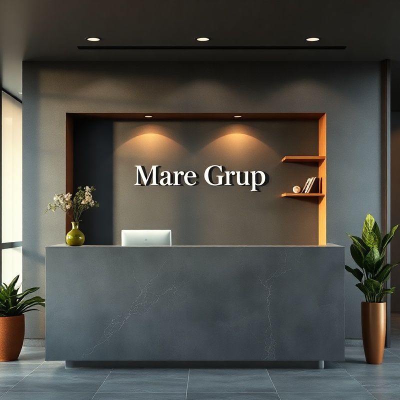 Recepția biroului Mare Grup din Timișoara